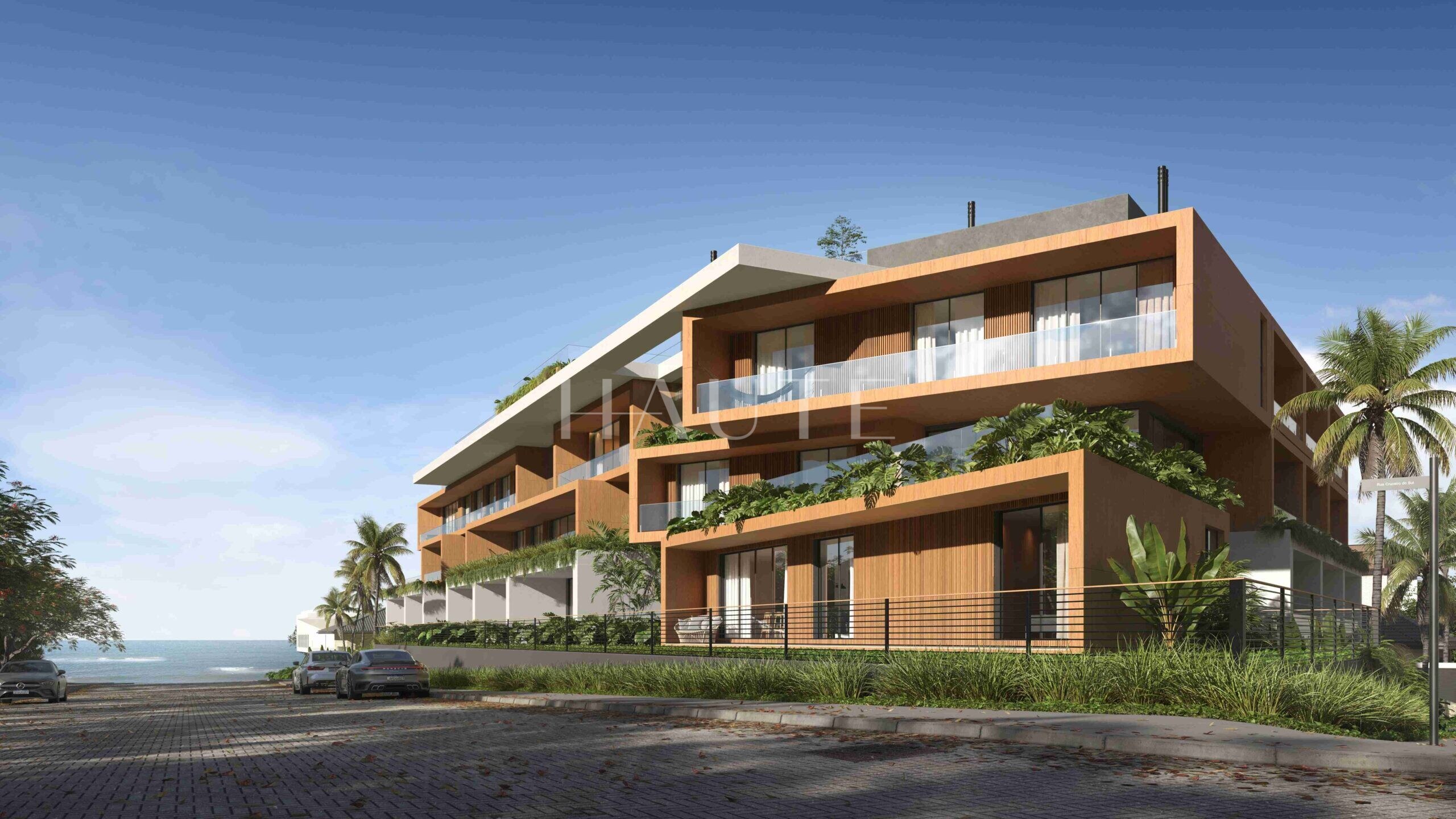 Apartamento 2 suítes com 129 m² e vista na Praia da Cal