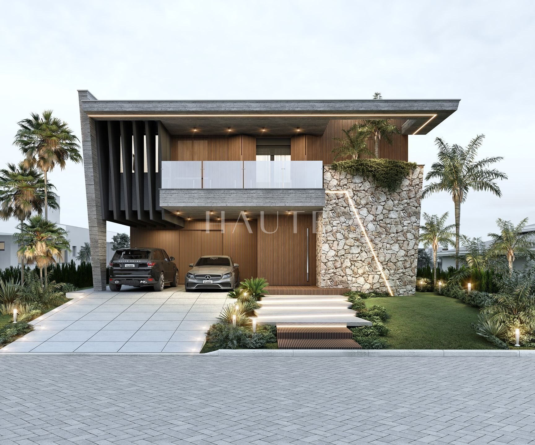Casa Mobiliada de 423m² com 5 Suítes e Piscina com Vista para o Lago no Ilhas Park em Torres