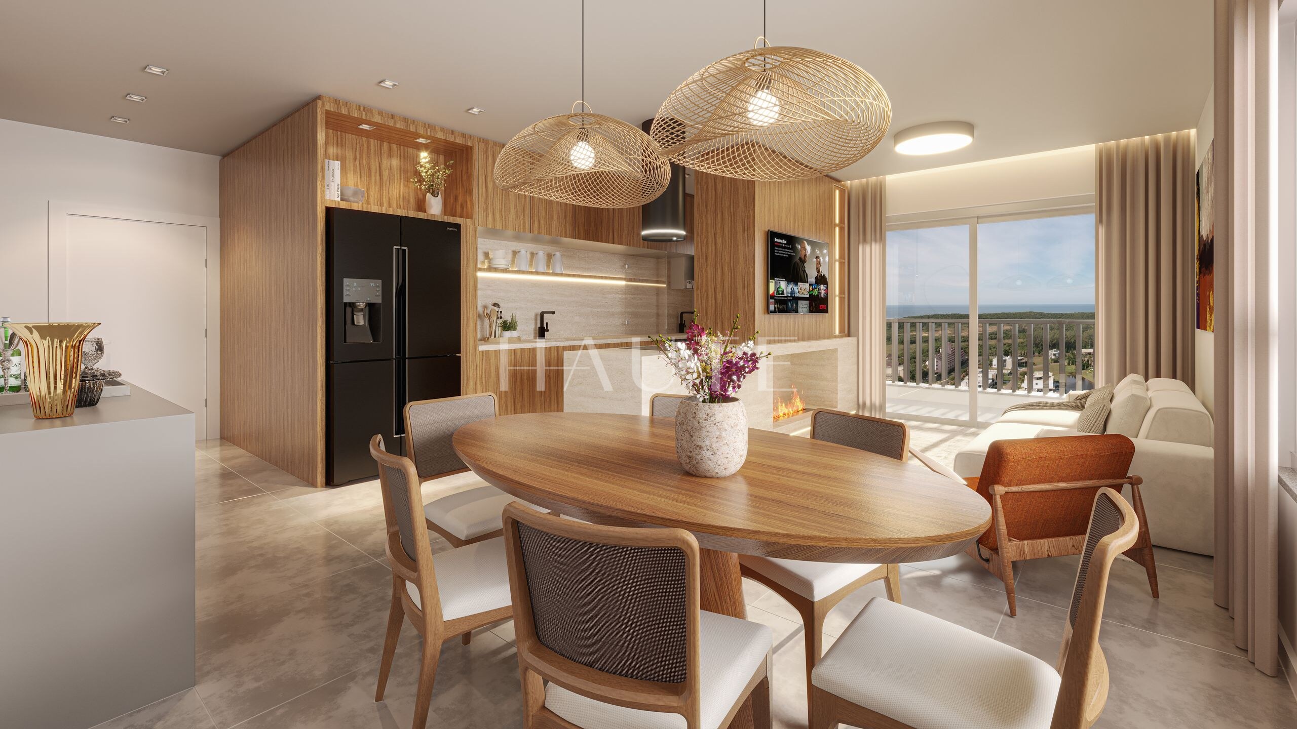 Apartamento 2 dorm (1 suíte) com lazer sofisticado em Torres