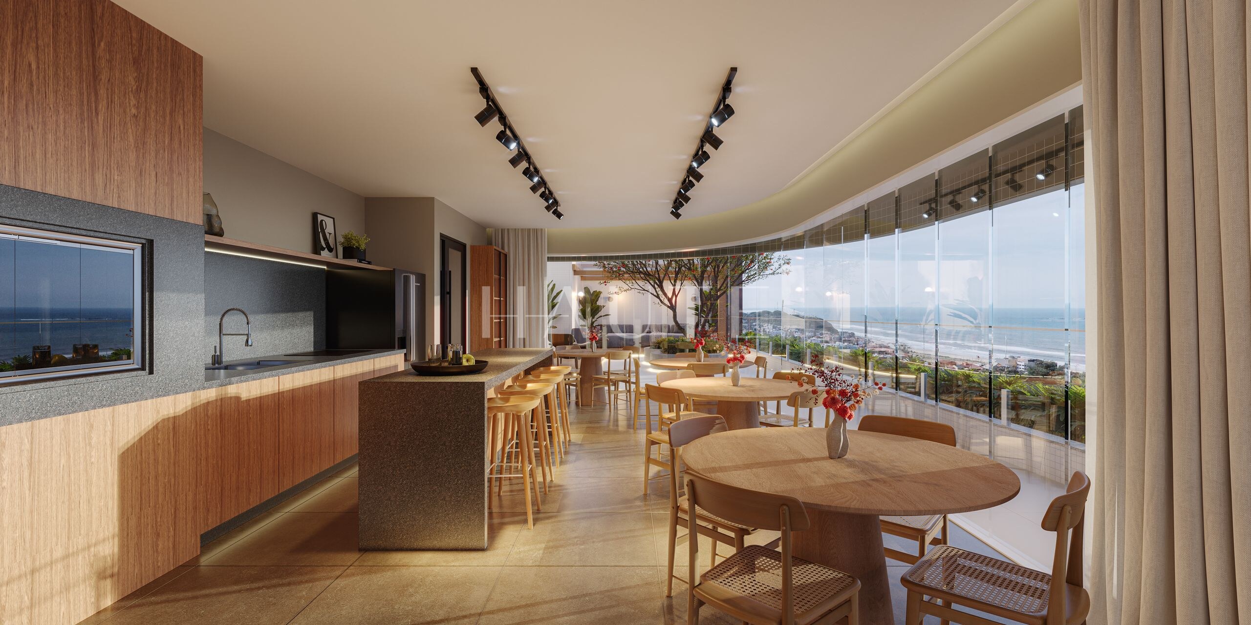 Apartamento 3 dorm (1 suíte) com 2 vagas e 104 m² na Praia da Cal