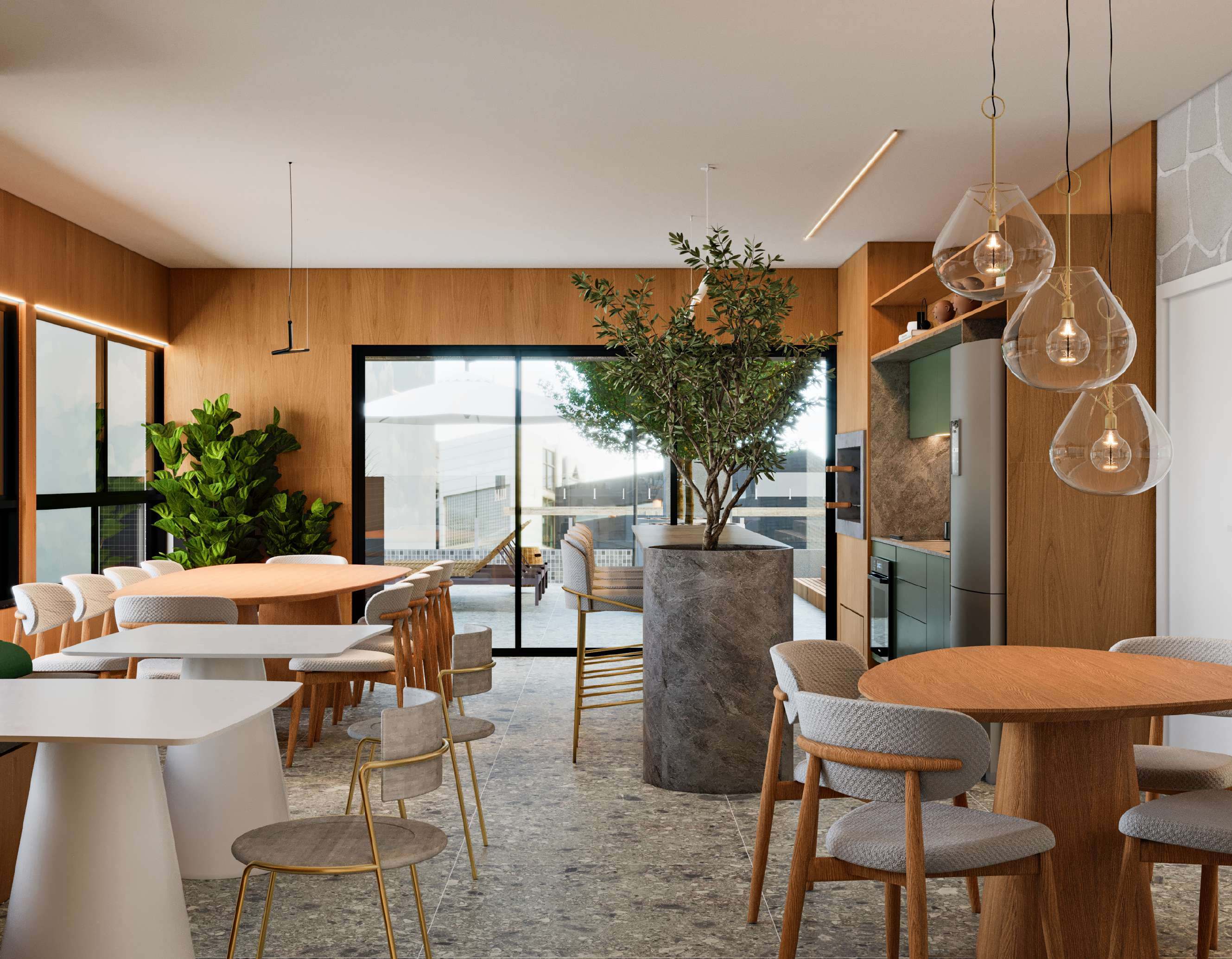 Espaço Gourmet Lagos Residencial Torres