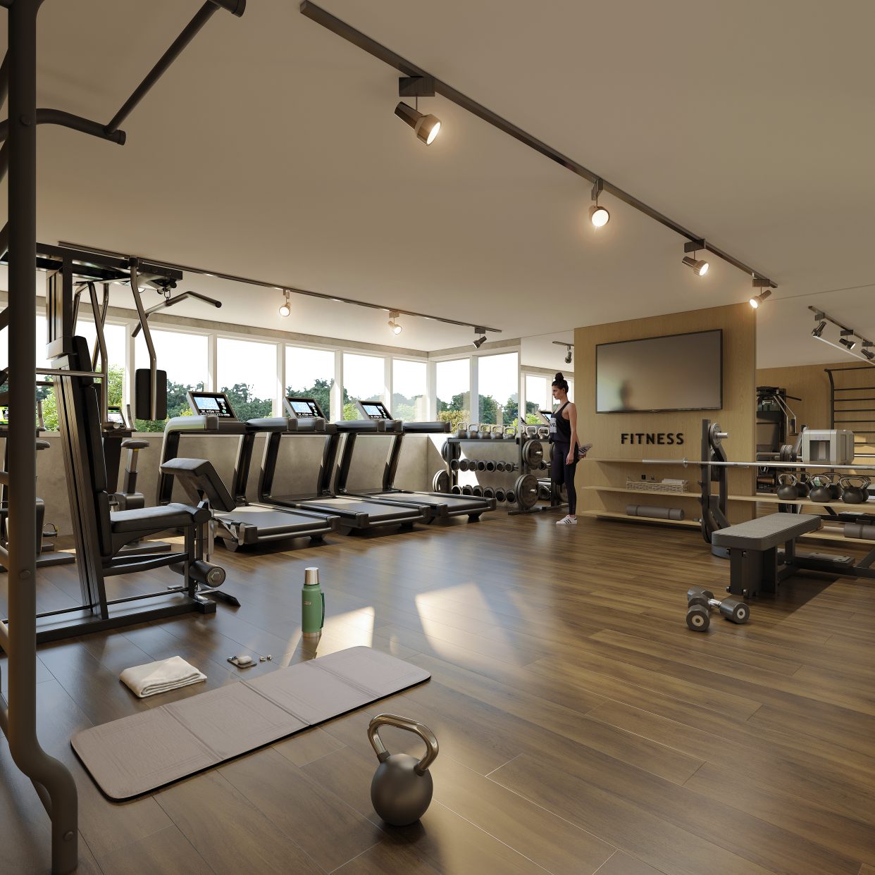 Academia fitness Vernazza Residencial Torres