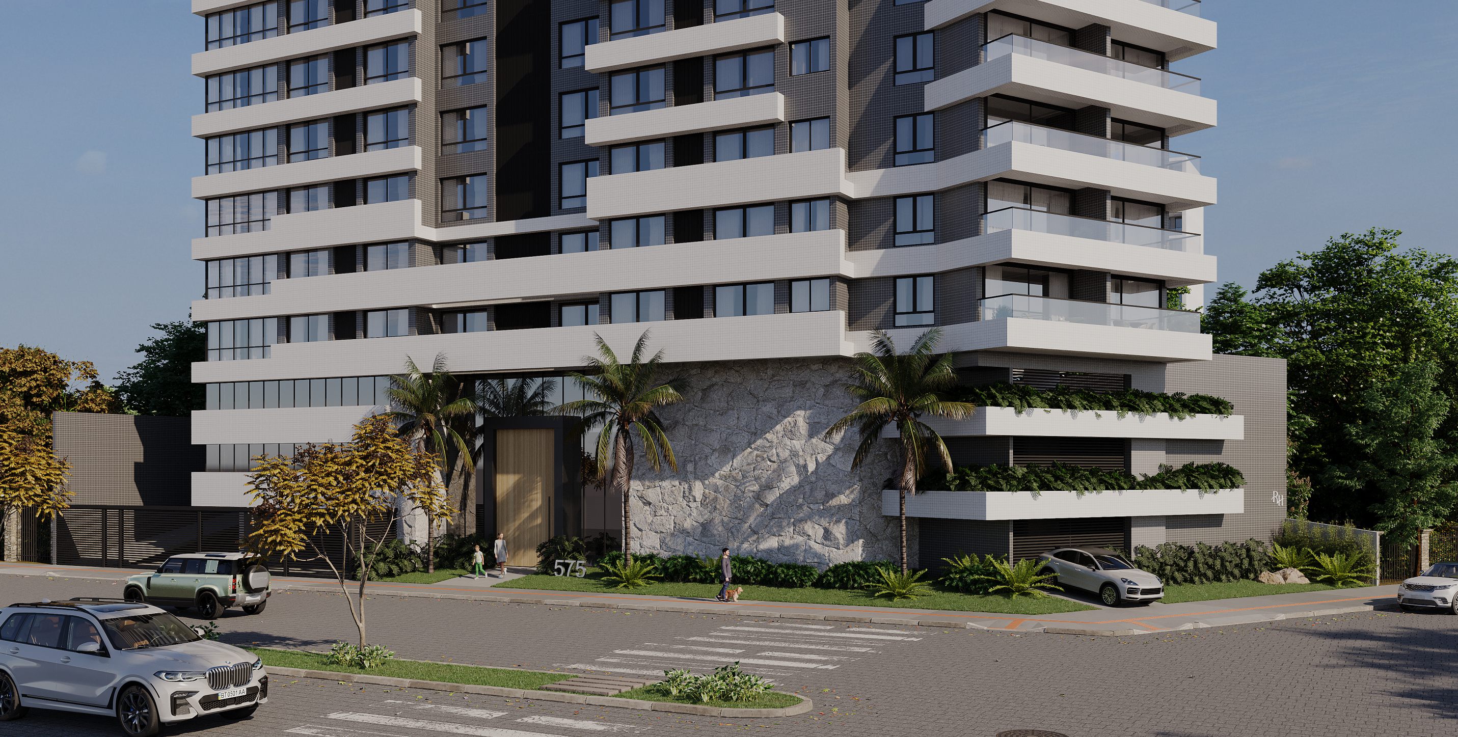 Fachada térrea Vernazza Residencial Torres RS
