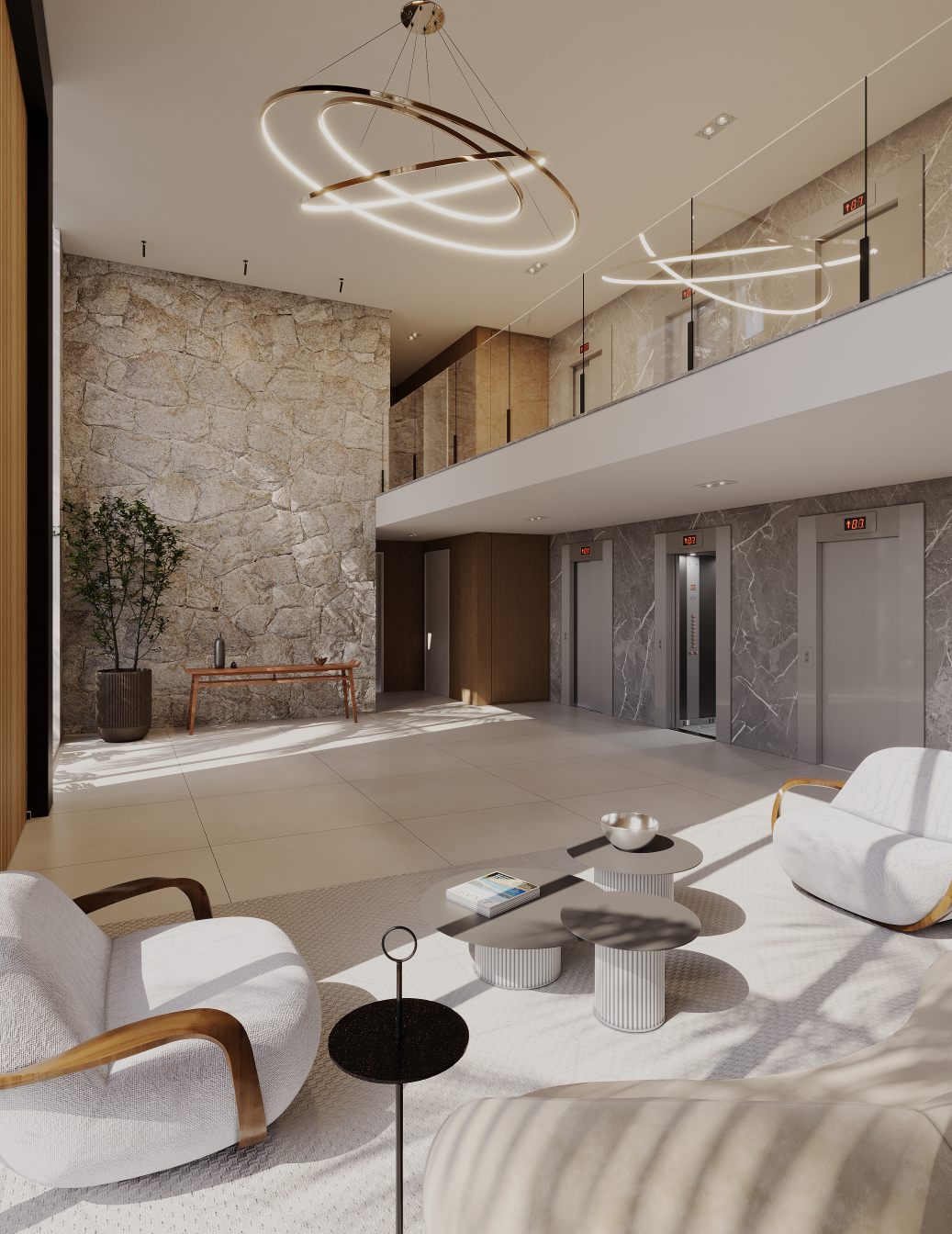 Hall de entrada Vernazza Residencial Torres RS